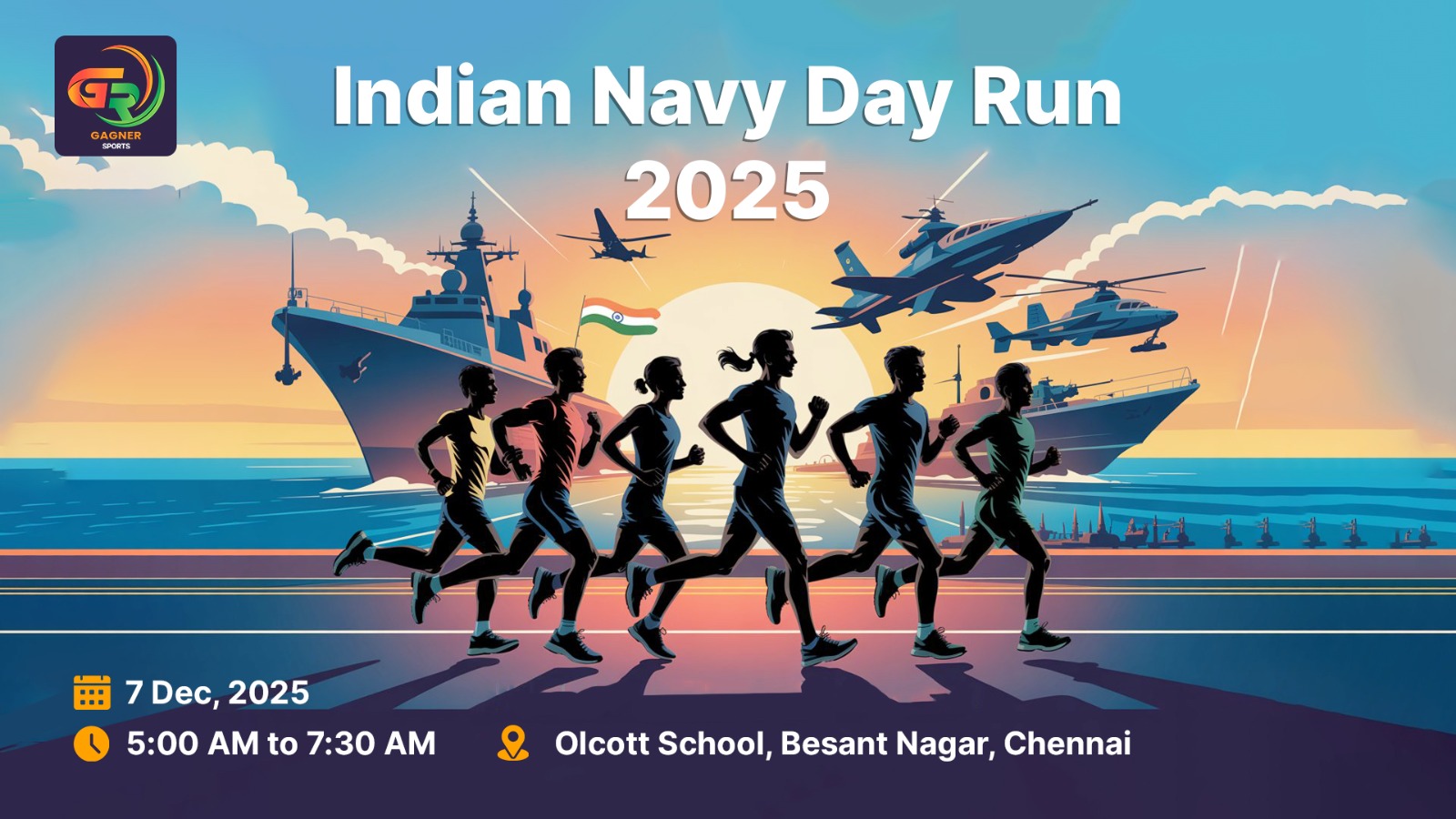INDIAN NAVY DAY RUN 2025